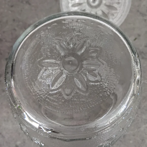 Vintage glass Mother's Cookie Jar - Picture 5 of 9